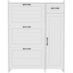 Urban Meuble Silla de oficina de terciopelo gris claro con reposabrazos
