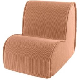 MeowBaby Sillón nube infantil en pana fina, teja