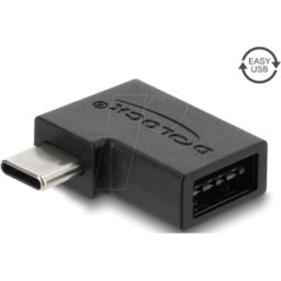DELOCK 67631 - Adaptador USB 2.0 USB Type-C™ macho a Easy USB Tipo-A hembra, ac