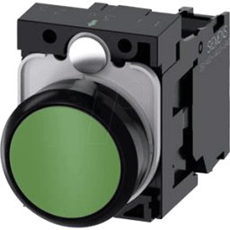 SIEMENS ACT 0AB40-1BA0 - Pulsador, 1 no, verde, redondo