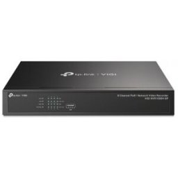 TP-Link VIGI NVR1008H-8P Grabadore de vídeo en red (NVR) Negro