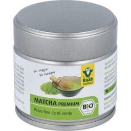 Raab vitalfood matcha te verde premium polvo 30gr. bio sg vegan