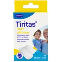 Tiritas hartman tiritas hartmann soft silic 2 tamaÃ?os 8 u