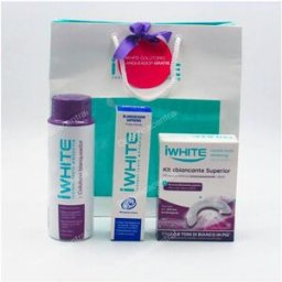 Iwhite iwhite kit blanq supremo 10 moldes + pasta 75 ml + 1 colutor