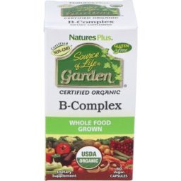 Natures plus garden source of life b complex 60cap.