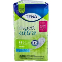 Tena tena inc ligera discreet ultra mini 20 u