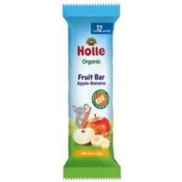 Holle barrita platano y naranja mini +12meses 100gr. eco