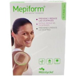 Molnlycke mepiform aposito red cicatrices 5x7,5cm 5u