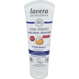 Lavera crema de manos sos reparadora 75ml.