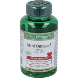 NatureÂ´s bounty Nature´s bounty mini omega 3 450mg epa/dha 60cap.