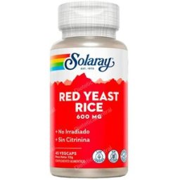 Solaray red yeast rice (levadura roja de arroz) 45cap.