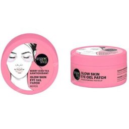 Organic shop os glow skin eye gel patch. berry iced tea & antioxidant, 60