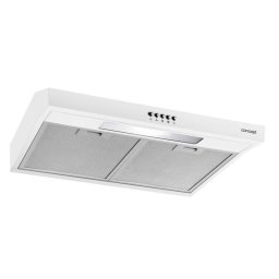 Campana extractora Concept OPP1260WH Canalizado/Recirculación 60cm blanca con filtro metálico