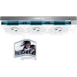 Refrigeración Líquida Lian-Li HydroShift II OLED Curved 360TL 360mm 3 Ventiladores OLED