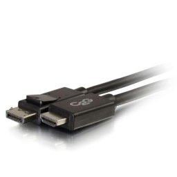Adaptador C2G DisplayPort macho a HDMI macho 1,8 m negro