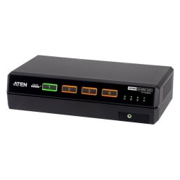 Conmutador KVM ATEN CS1144DPH4 4 Puertos 5K DisplayPort/HDMI Doble Monitor PSD PP v4.0