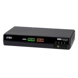 Conmutador KVM ATEN CS1142DPH4 seguro universal, doble monitor, 5K