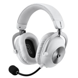 Auriculares Logitech PRO X3 LIGHTSPEED inalámbricos Bluetooth USB gaming blancos