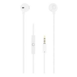 Auriculares T'nB SWEET con cable, jack 3,5 mm para llamadas y música, blancos