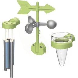 Kit Meteorológico Smoby Météo: Veleta, Anemómetro y Pluviómetro