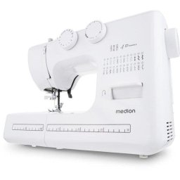 Máquina de coser Medion Life SM60 60 W, 24 puntadas y 24 dobles, brazo libre