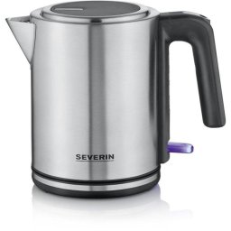 Hervidor Eléctrico Severin WK 3489 1 L 2400 W Acero Inoxidable Negro