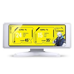 Monitor Jonsbo DS339 blanco IPS USB compacto