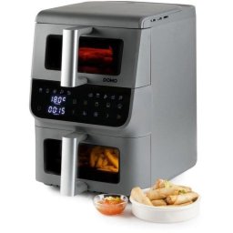 Freidora de aire Domo DO550FR 10 L 2500 W doble cesta