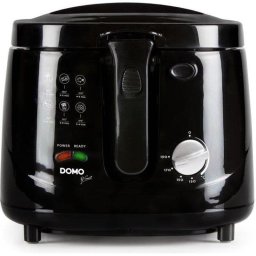 Freidora de aceite Domo DO461FR 2,5 L 1800 W con ventana y termostato regulable