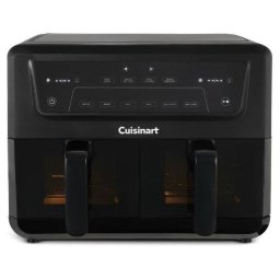 Freidora de aire Cuisinart AFD10XBLE 10,4 L 2400 W doble cesta con ventana