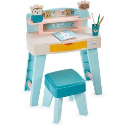 Juego de construcción ECOIFFIER BB Abrick Mon Premier Bureau con taburete y ladrillos