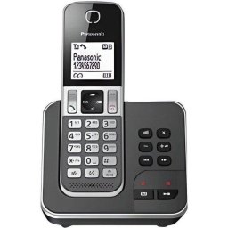 Teléfono Inalámbrico Panasonic KX-TGD320EC con Contestador, Eco Plus y Bloqueo de Llamadas 1,8