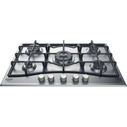 Placa de gas Hotpoint PCN 751 T/IX/HA 75 cm 5 quemadores acero inoxidable