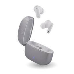 Auriculares TnB TWS Zip inalámbricos Bluetooth con cancelación activa de ruido, gris