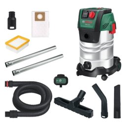 Aspiradora industrial Bosch PAS30-240PRS 1300W 30 L Seco y húmedo