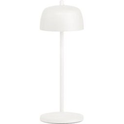 Lámpara de mesa led blanca regulable zafferano
