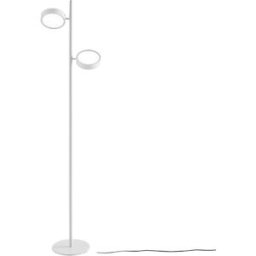 Lámpara de pie blanco mate led 36w 2345lm 3000k gea luce