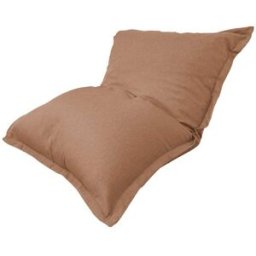 Deco Arts Puf interior xxl - funda efecto lino - 190x155cm - marrón