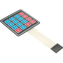 FREI DEBO TAST 4X4 - Placas de revelado - teclado de membrana, 4 x 4 dígitos