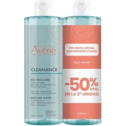 Avène Agua Micelar Desmaquillante Pack 2 x 400 ml