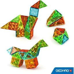Geomag Magnetic Tiles Gems 44 4102 Juego de construcción magnético 44 piezas