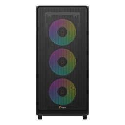 Caja PC Ocypus Gamma C60 ARGB Midi Tower ATX Vidrio Templado Negro