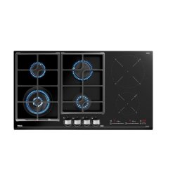 Placa de cocina mixta Teka JZC 96342 90 cm con 6 zonas de cocción