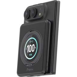 Power Bank Rant BMX SolidSafe Duo 5000 mAh 20 W MagSafe Qi2 Negro