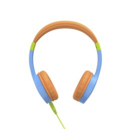 Auriculares Hama Kids Guard con cable jack 3,5 mm para niños, azul y naranja