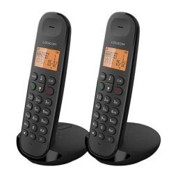 Teléfono Inalámbrico DECT Logicom Iloa 255t Duo Contestador Manos Libres