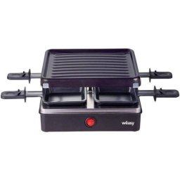 Raclette y Grill Weasy Luga40 600W 4 Personas Placa Desmontable