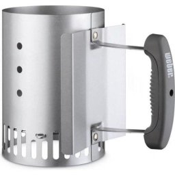 Chimenea de encendido Weber Rapidfire acero inoxidable gris