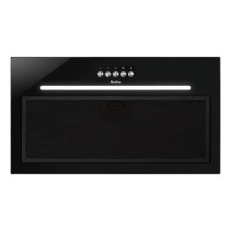 Campana extractora Amica OMP6255BG recirculación 55 cm LED