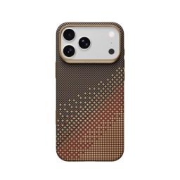 Funda para móvil Raptic Dual Ultra de aramida Amber MagSafe para iPhone 18 Pro